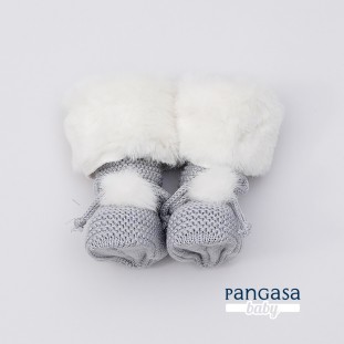 Botas Forro Polar Pangasa Gris