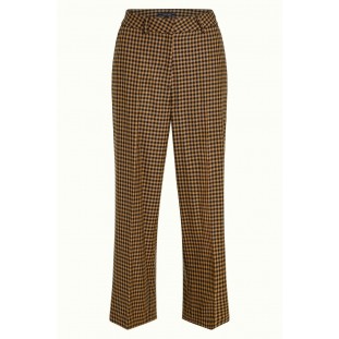 King Louei Pantalones Federica Norman Check